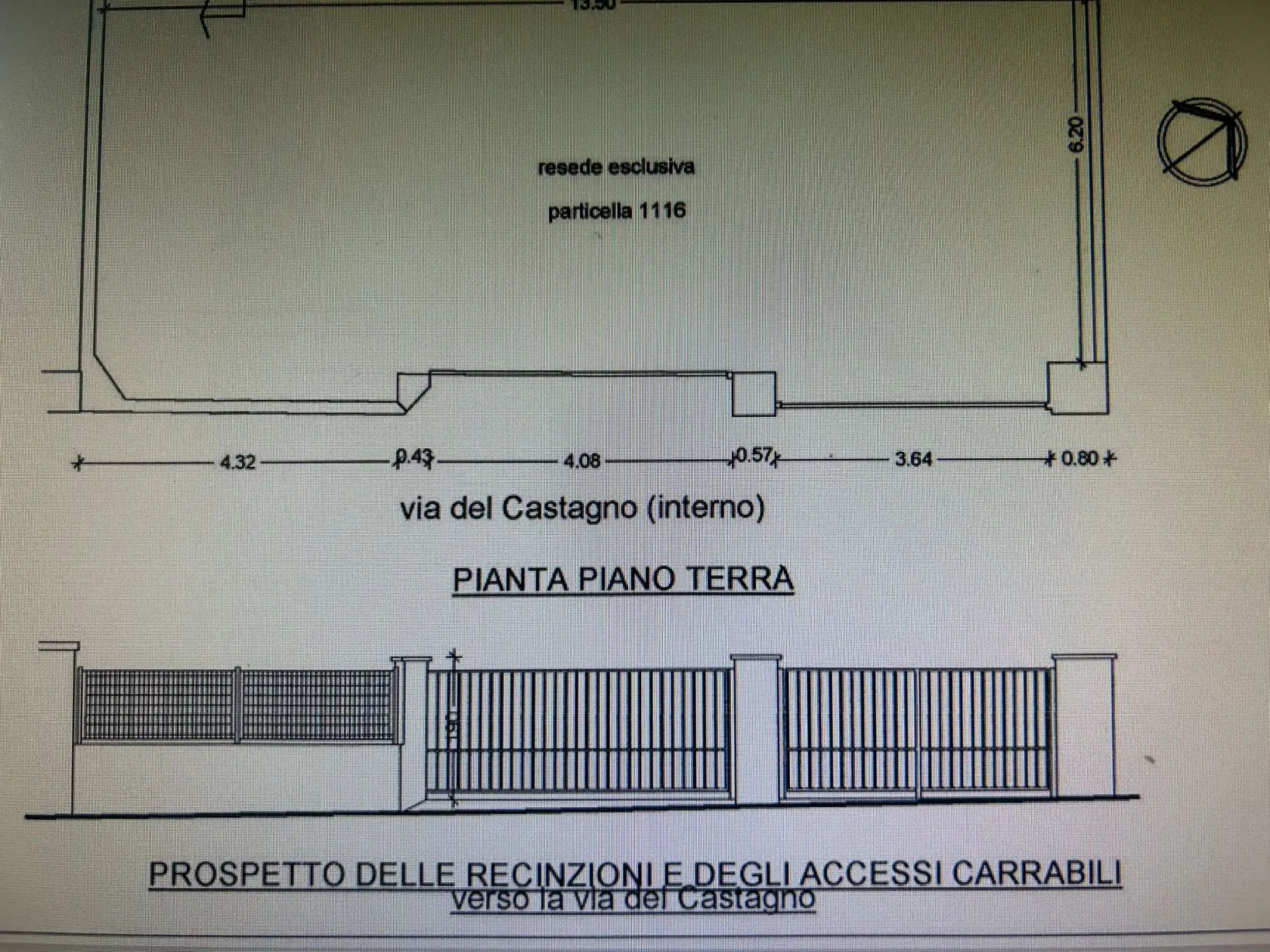 Terreno prospicente