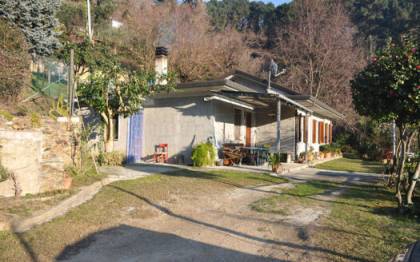 Villetta vista mare su piano terra in vendita sulla prima collina di Pietrasanta alle spalle di Forte dei Marmi con parziale vista mare su litorale Versilia con soggiorno pranzo cucinotto 2 grandi matrimoniali bagno e cantina grande terreno boschivo oliveto frutteto e annesso agricolo staccato