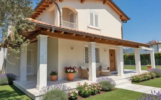 Villa a Pietrasanta – Nuova villa con piscina nella campagna di Pietrasanta