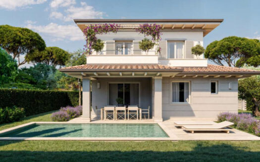Villa al mare – Villa di nuova costruzione in vendita a Marina di Pietrasanta